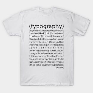 typography T-Shirt